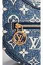 view 6 of 10 Louis Vuitton Monogram Denim Loop Hobo Shoulder Bag in Blue