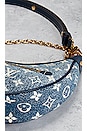 view 8 of 10 Louis Vuitton Monogram Denim Loop Hobo Shoulder Bag in Blue