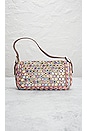 view 3 of 6 Fendi Embroidered Beaded Baguette Shoulder Bag in Multi