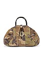 view 1 of 10 Dior Camo Double Saddle Top Handle Bag in Army