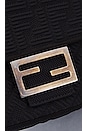 view 6 of 9 Fendi Zucca Mama Baguette Chain Shoulder Bag in Black
