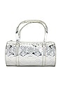 view 1 of 10 Louis Vuitton Monogram Miroir Papillon Handbag in Silver
