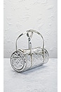 view 4 of 10 Louis Vuitton Monogram Miroir Papillon Handbag in Silver