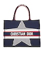 view 1 of 10 Dior Alps Star Book Tote Bag in Navy
