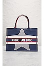 view 2 of 10 Dior Alps Star Book Tote Bag in Navy