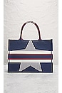 view 3 of 10 Dior Alps Star Book Tote Bag in Navy