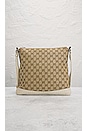 view 3 of 10 Gucci Monogram Canvas Shoulder Bag in Brown