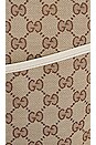 view 6 of 10 Gucci Monogram Canvas Shoulder Bag in Brown