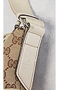 view 8 of 10 Gucci Monogram Canvas Shoulder Bag in Brown