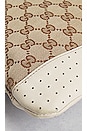 view 9 of 10 Gucci Monogram Canvas Shoulder Bag in Brown