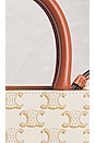view 6 of 9 Celine Vertical Triomphe Canvas Shoulder Bag in Cream