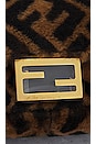 view 6 of 9 Fendi Mini Zucca Baguette Chain Shoulder Bag in Brown