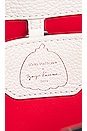 view 5 of 9 Louis Vuitton Calfskin Capucines Handbag in Red