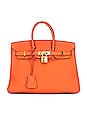 view 1 of 9 Hermes Birkin 25cm Handbag in Feu Orange