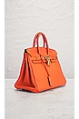 view 4 of 9 Hermes Birkin 25cm Handbag in Feu Orange