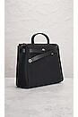 view 4 of 9 Hermes PM Leather Handbag in Cream Etoile & Black
