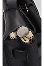 view 6 of 9 Hermes PM Leather Handbag in Cream Etoile & Black