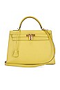 view 1 of 10 Hermes Kelly 32cm Handbag in Lime