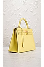 view 4 of 10 Hermes Kelly 32cm Handbag in Lime