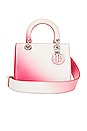 view 1 of 10 Dior Lady Handbag in Red Ombre
