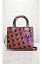 view 2 of 10 Dior Lady Lambskin Handbag in Purple