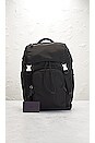 view 10 of 10 Prada Logo Nylon Backpack in Black