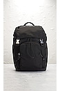 view 2 of 10 Prada Logo Nylon Backpack in Black