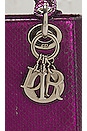 view 6 of 10 Dior Python Mini Lady Handbag in Metallic Purple