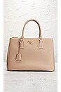 view 2 of 10 Prada Saffiano Leather 2 Way Shoulder Bag in Beige