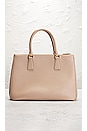 view 3 of 10 Prada Saffiano Leather 2 Way Shoulder Bag in Beige
