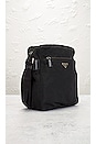 view 4 of 9 Prada Nylon Messenger Bag in Black