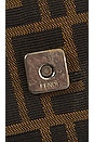 view 10 of 10 Fendi Zucca Mama Baguette Shoulder Bag in Brown