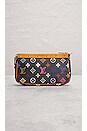 view 3 of 9 Louis Vuitton Multicolor Pochette Accessoires Shoulder Bag in Black