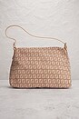 view 3 of 8 Fendi Zucca Mama Baguette Shoulder Bag in Pink