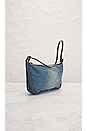 view 4 of 10 Fendi Denim Pochette Accessories Shoulder Bag in Blue