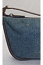 view 6 of 10 Fendi Denim Pochette Accessories Shoulder Bag in Blue