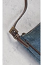view 7 of 10 Fendi Denim Pochette Accessories Shoulder Bag in Blue
