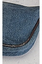view 9 of 10 Fendi Denim Pochette Accessories Shoulder Bag in Blue