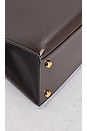 view 10 of 10 Hermes 1978 Box Kelly 28 Handbag in Dark Brown