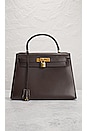 view 2 of 10 HERMES ハンドバッグ in Dark Brown