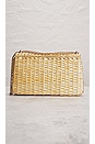view 3 of 10 Gucci GG Marmont Wicker Shoulder Bag in Beige