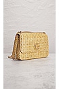 view 4 of 10 Gucci GG Marmont Wicker Shoulder Bag in Beige