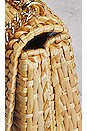 view 8 of 10 Gucci GG Marmont Wicker Shoulder Bag in Beige