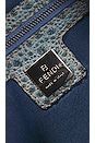 view 5 of 10 Fendi Mama Denim Baguette Shoulder Bag in Blue