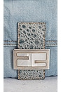 view 6 of 10 Fendi Mama Denim Baguette Shoulder Bag in Blue