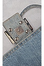 view 8 of 10 Fendi Mama Denim Baguette Shoulder Bag in Blue