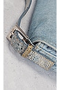 view 9 of 10 Fendi Mama Denim Baguette Shoulder Bag in Blue