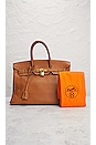 view 10 of 10 Hermes Birkin 35 Togo Handbag in Gold