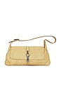 view 1 of 10 Gucci Jackie Bouvier Python Embossed Leather Shoulder Bag in Beige