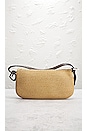 view 3 of 10 Fendi Selleria Raffia Baguette Shoulder Bag in Beige